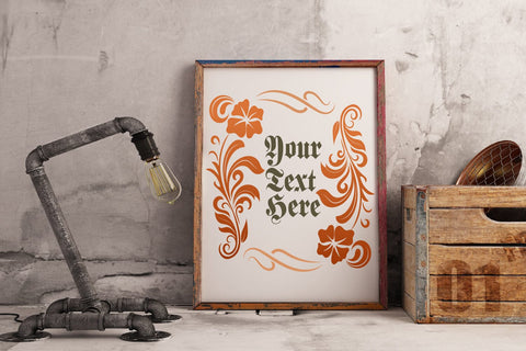 Art Nouveau frame svg, sublimation SVG dadan_pm 