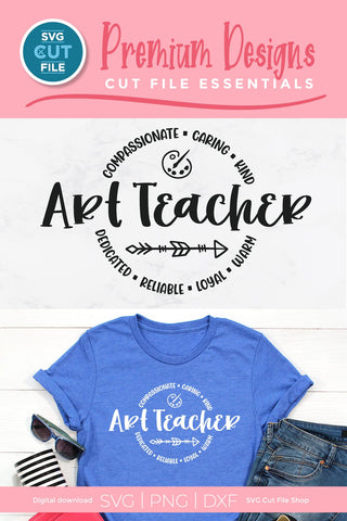 Art Teacher svg - an art teacher svg unisex design for crafts SVG SVG Cut File 