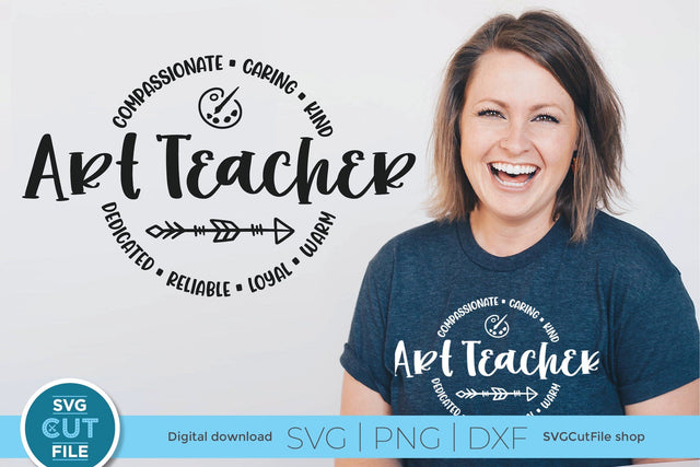 Art Teacher svg - an art teacher svg unisex design for crafts SVG SVG Cut File 