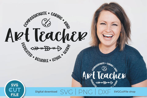 Art Teacher svg - an art teacher svg unisex design for crafts SVG SVG Cut File 