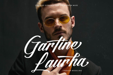 Artemis Gothical - Modern Script Calligraphy Font Letterena Studios 