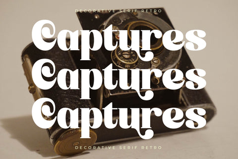 Arthur Matilde - Decorative Serif Retro Font Letterena Studios 