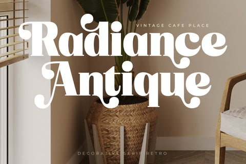 Arthur Matilde - Decorative Serif Retro Font Letterena Studios 