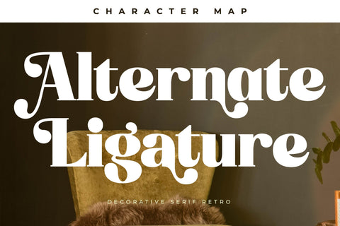 Arthur Matilde - Decorative Serif Retro Font Letterena Studios 