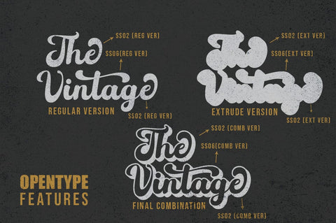 Arthur Sweety - Retro Script Font Rotterlab studio 