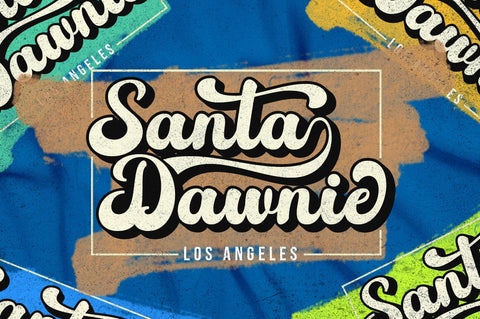 Arthur Sweety - Retro Script Font Rotterlab studio 