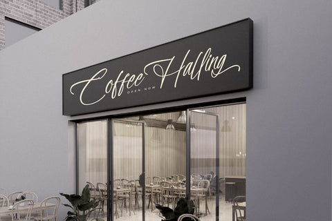 Arthurlla Theodyre - Modern Handwritten Font Font Letterena Studios 