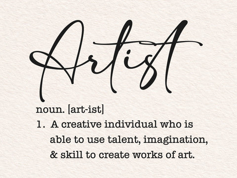 Artist Definition Svg, Art Lover Svg, Artist Shirt Svg, Cricut File SVG DesignDestine 