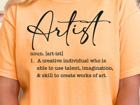 Artist Definition Svg, Art Lover Svg, Artist Shirt Svg, Cricut File SVG DesignDestine 