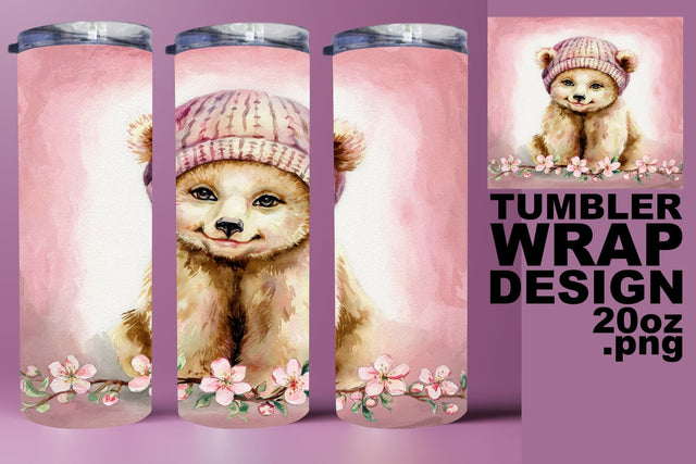 Artistic 20oz wrap, vibrant PNG for sublimation lovers! , Animals Sublimation HoodArtCraft 