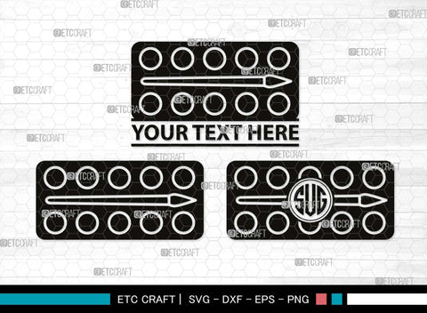 Artist's Paint Pallet SVG Cricut Silhouette Cut Files. 