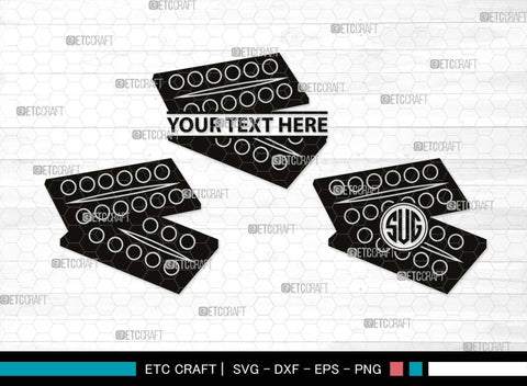 Artistic Accessories Monogram, Artistic Accessories Silhouette, Artistic Accessories SVG, Paint Palette Svg, Paint Brush Svg, Art Svg, Painting Stand Svg, SB00513 SVG ETC Craft 