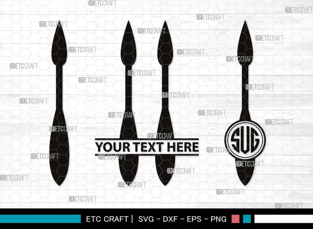 Artistic Accessories Monogram, Artistic Accessories Silhouette, Artistic Accessories SVG, Paint Palette Svg, Paint Brush Svg, Art Svg, Painting Stand Svg, SB00513 SVG ETC Craft 