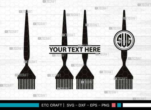 Artistic Accessories Monogram, Artistic Accessories Silhouette, Artistic Accessories SVG, Paint Palette Svg, Paint Brush Svg, Art Svg, Painting Stand Svg, SB00513 SVG ETC Craft 