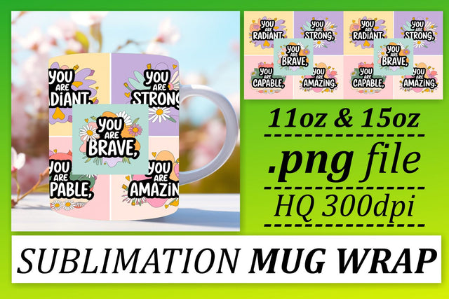 Artistic designs for mugs, make every sip enjoyable! , Quote Sublimation afrosvg 
