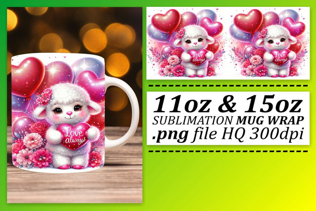 Artistic designs for mugs, make every sip enjoyable! , Valentines Sublimation afrosvg 