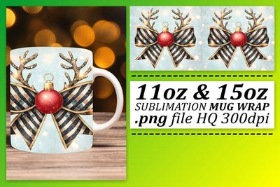 Artistic designs for mugs, make every sip enjoyable! , Xmas Sublimation afrosvg 