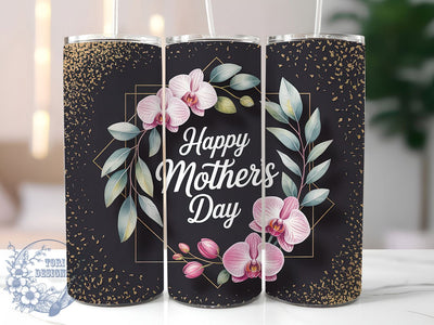 Artistic Floral Mom 20oz Tumbler, Floral Mom, Artistic Floral Arrangement, Happy Mother's Day, Sublimation Design, Tumbler Wrap, Gift For Mom Sublimation ToriDesigns 