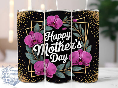 Artistic Floral Mom 20oz Tumbler, Floral Mom, Artistic Floral Arrangement, Happy Mother's Day, Sublimation Design, Tumbler Wrap, Gift For Mom Sublimation ToriDesigns 