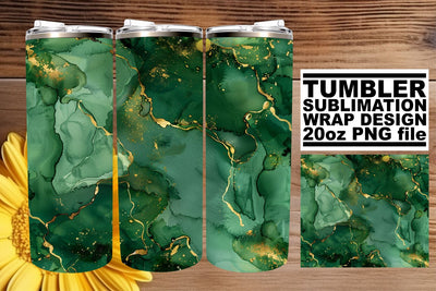 Artistic Marble Elegance Sublimation Wrap for 20oz Tumblers Sublimation afrosvg 