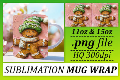Artistic mug wraps, ideal for your creative projects! Sublimation afrosvg 