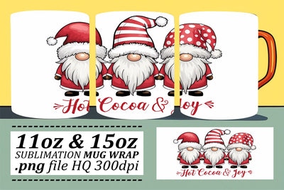 Artistic mug wraps, ideal for your creative projects! , Xmas Sublimation afrosvg 