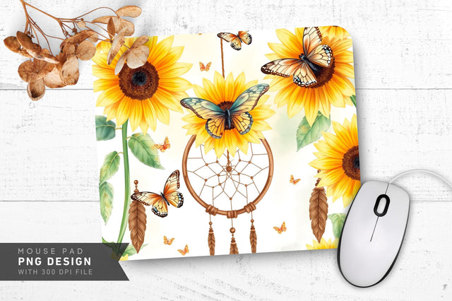 Artistic Nature Charm Mousepad Sublimation Regulrcrative 