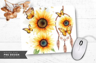 Artistic Nature Charm Mousepad Sublimation Regulrcrative 