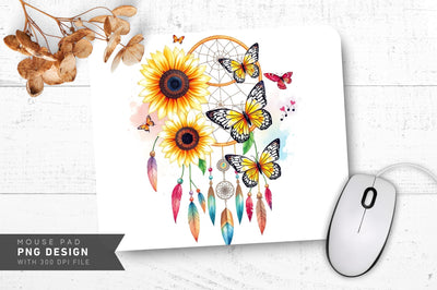 Artistic Nature Scene Mousepad Sublimation Regulrcrative 