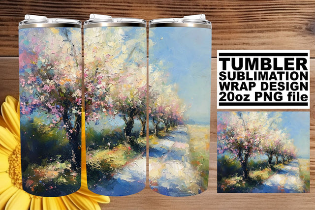 Artistic Tree Patterns for Tumblers - Sublimation 20oz Sublimation afrosvg 