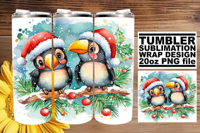 Artistic tumbler wrap, enhance your sublimation experience! , Xmas Sublimation afrosvg 