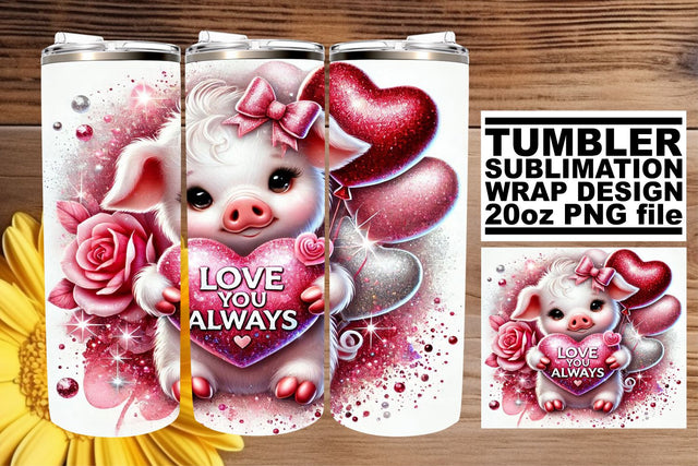 Artistic tumbler wrap, perfect for sublimation creativity! , Valentines Sublimation afrosvg 
