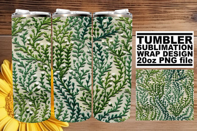 Artistry in 3D Abstract: Tumbler Wrap with Flair Sublimation afrosvg 