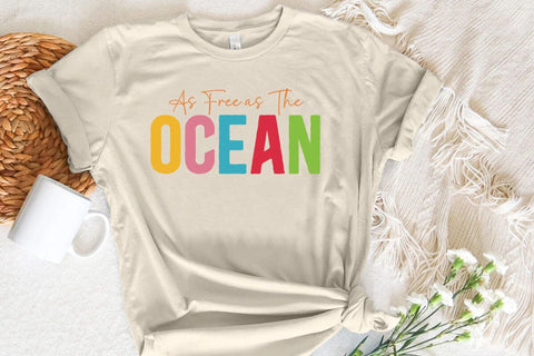 As Free as The Ocean SVG Angelina750 