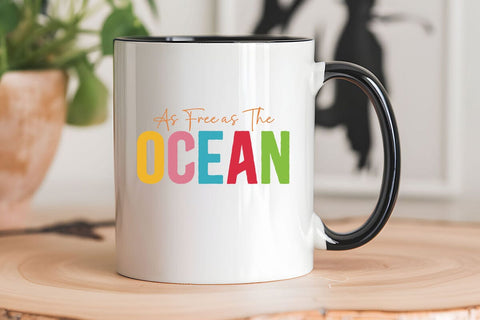 As Free as The Ocean SVG Angelina750 