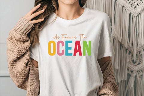 As Free as The Ocean SVG Angelina750 