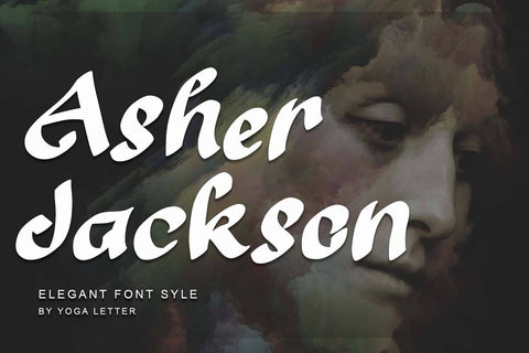 Asher Jackson Font Prasetya Letter 