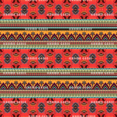 Asian Style Boho Indian Henna Pattern Digital Paper Digital Pattern Karma Genie Graphics 