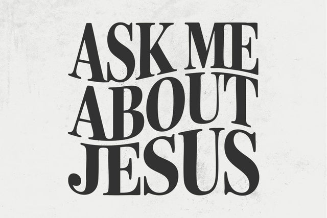 Ask Me About Jesus Svg, Faith svg, Psalms svg, Wavy svg, Faith clipart, Bible svg SVG DesignDestine 