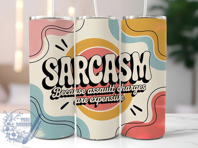 Assault Charges Expensive 20oz Tumbler, Sarcastic Humor Tumbler, Funny Quote Wrap, Dark Humor PNG Design, Sublimation Design, 20oz Tumbler Wrap, Office Humor Cup Design Sublimation ToriDesigns 