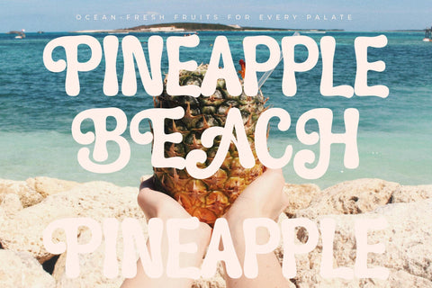 Asterah Quirkyn - Chunky Groovy Font Font Letterena Studios 