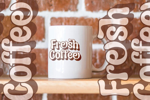 Asterah Quirkyn - Chunky Groovy Font Font Letterena Studios 