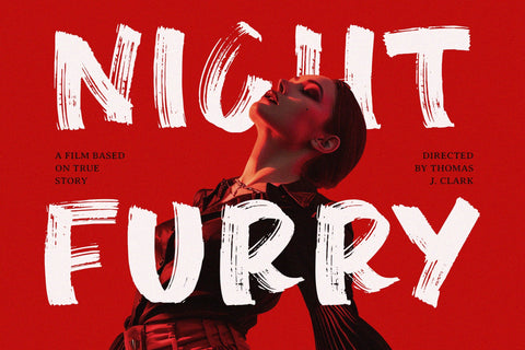 Asthon Hawk - Textured SVG Font Font Timur type 