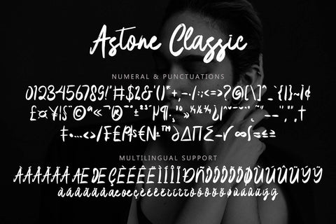 Astone Classic Font Prasetya Letter 