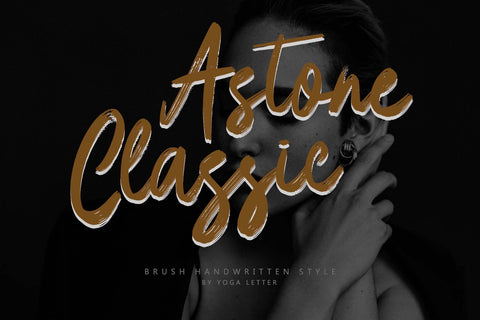 Astone Classic Font Prasetya Letter 