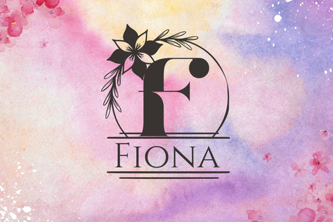 Astra Line Monogram Font Dm Letter Studio 