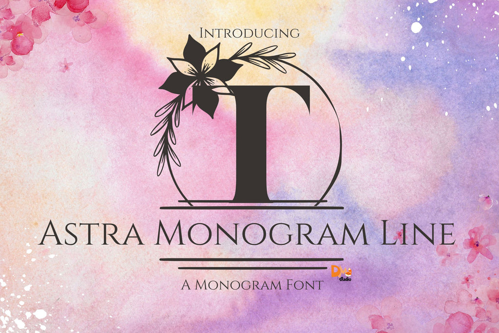 Astra Line Monogram - So Fontsy