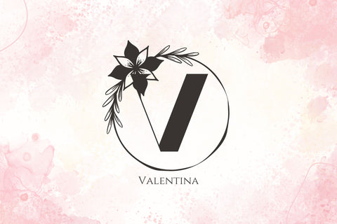 Astra Monogram Font Dm Letter Studio 