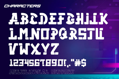 Astro Volta - Outlined Futuristic Display Font Font Mozzatype 