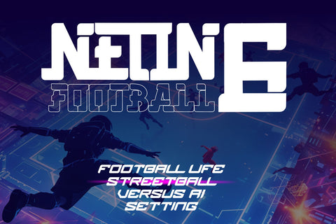 Astro Volta - Outlined Futuristic Display Font Font Mozzatype 
